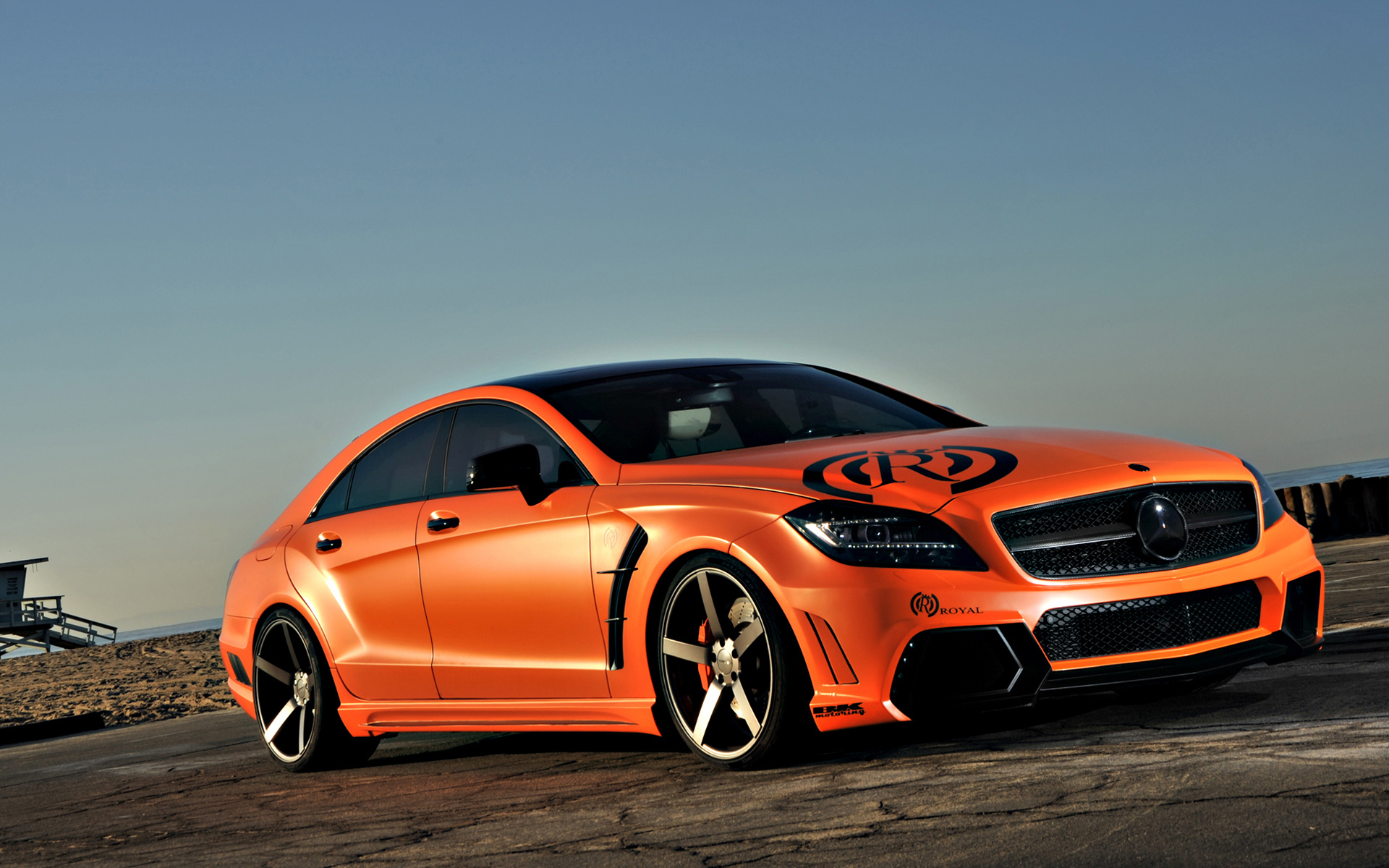 orange car, drive orange car