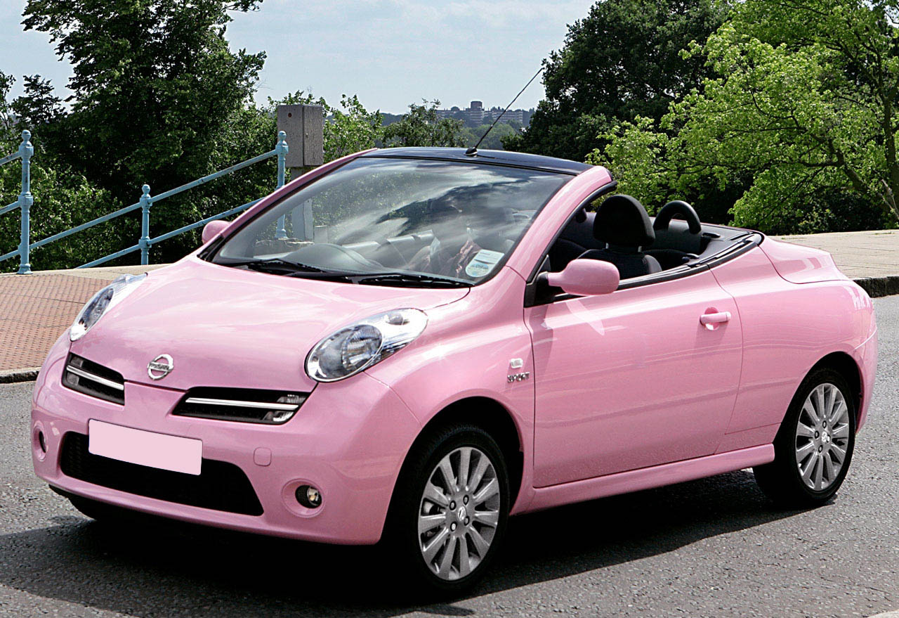 Pink  Loving, caring, compassionate, happy car, pink car