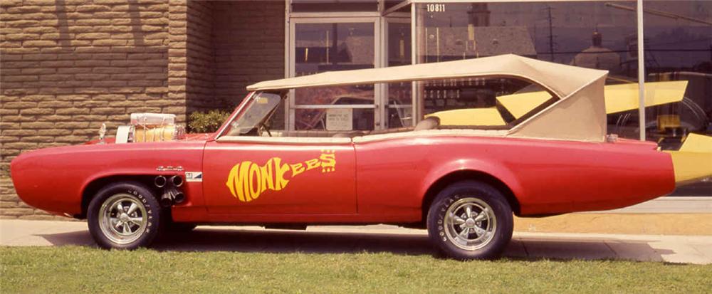 The "Monkees" TV series, The "Monkees" TV series car, 1966 Pontiac Gto, Pontiac 