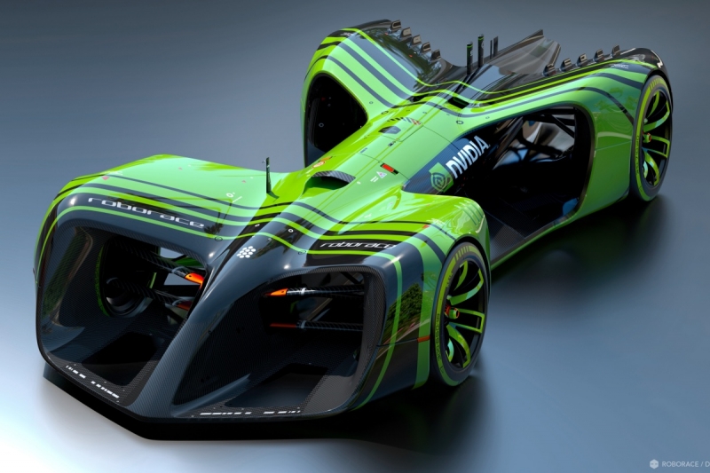 Nvidia to provide brains in the self-driving race cars of Roborace