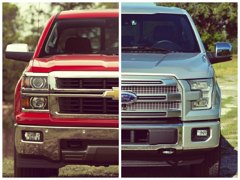 The Continuous Battle of Ford F-150 sales and Chevy Silverado!