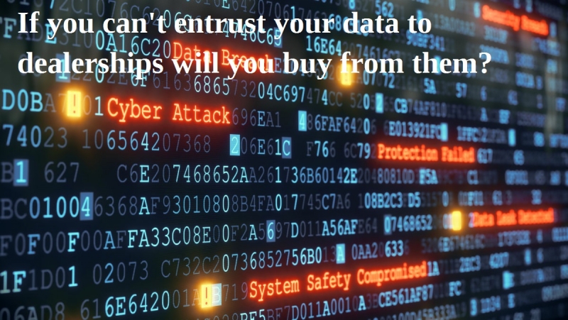 U.S. dealerships forget about the importance of data security!