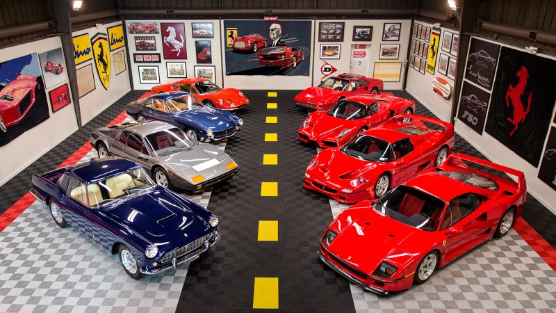 $12 Million Ferrari car collection will be sold at auction
