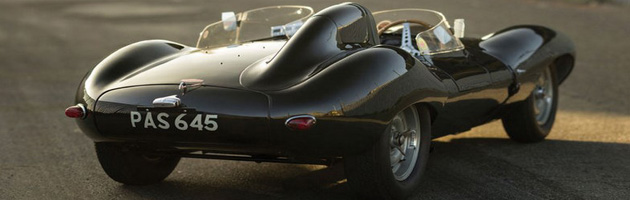 1955 Jaguar D-Type sold at Auto Auction