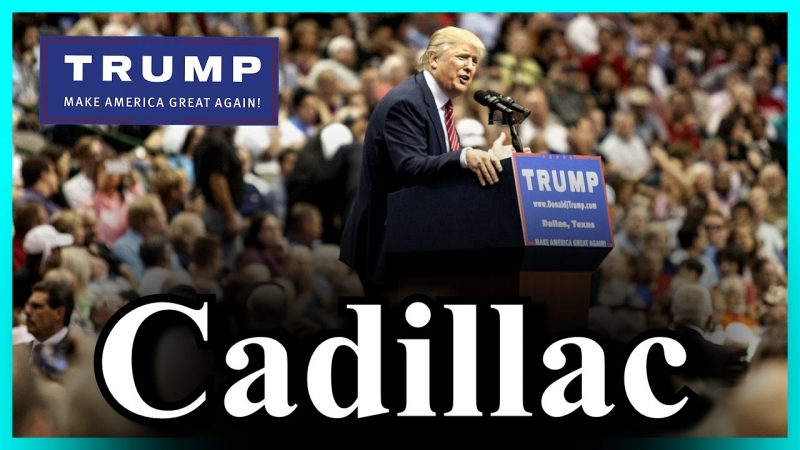 Why is Cadillac ending its Donald Trump sponsorship?