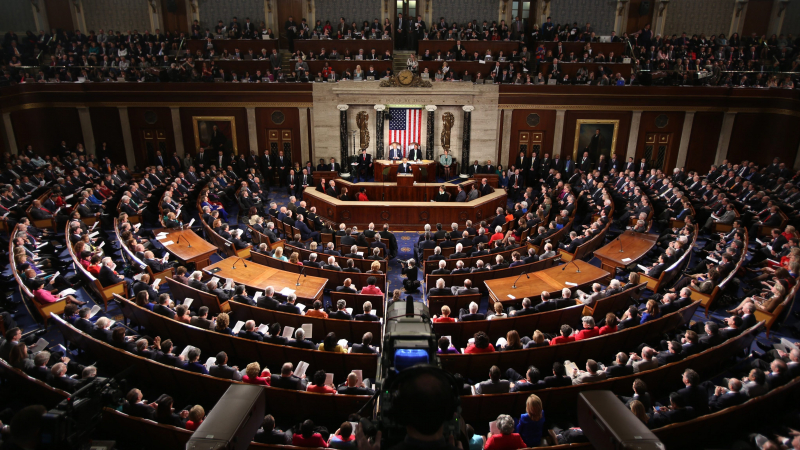 70 members of the U.S. House of Representatives go against Trump