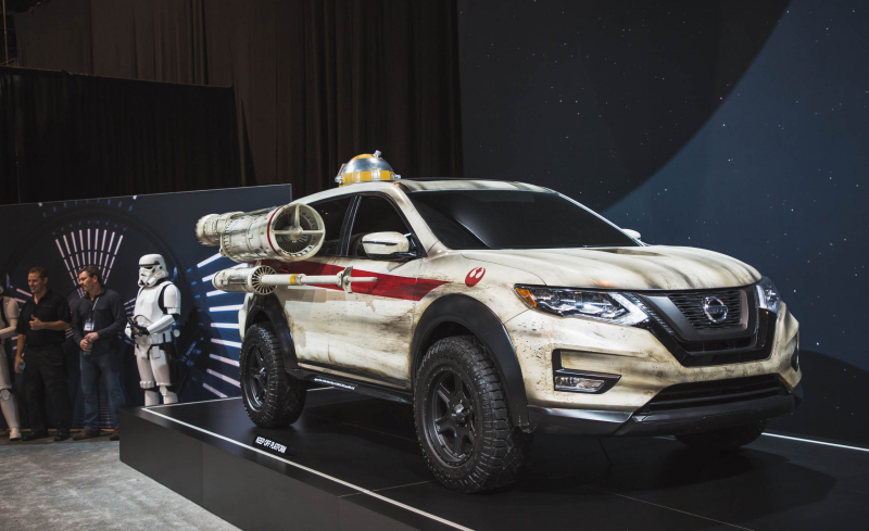 U.S. Nissan stores will serve as outposts for the Star Wars craze
