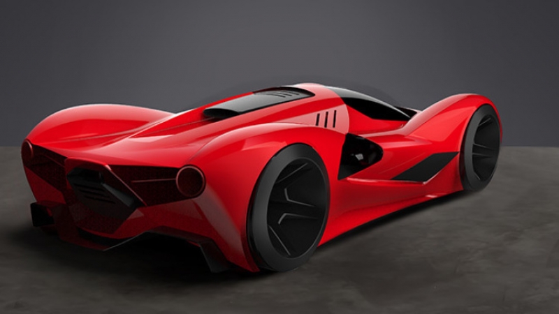 How will look Ferrari in 2040?