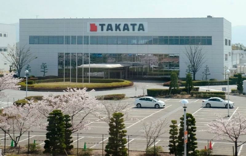 Takata Corp. filed for bankruptcy protection