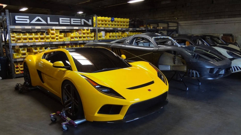 The American company Saleen auctioned an unusual supercar