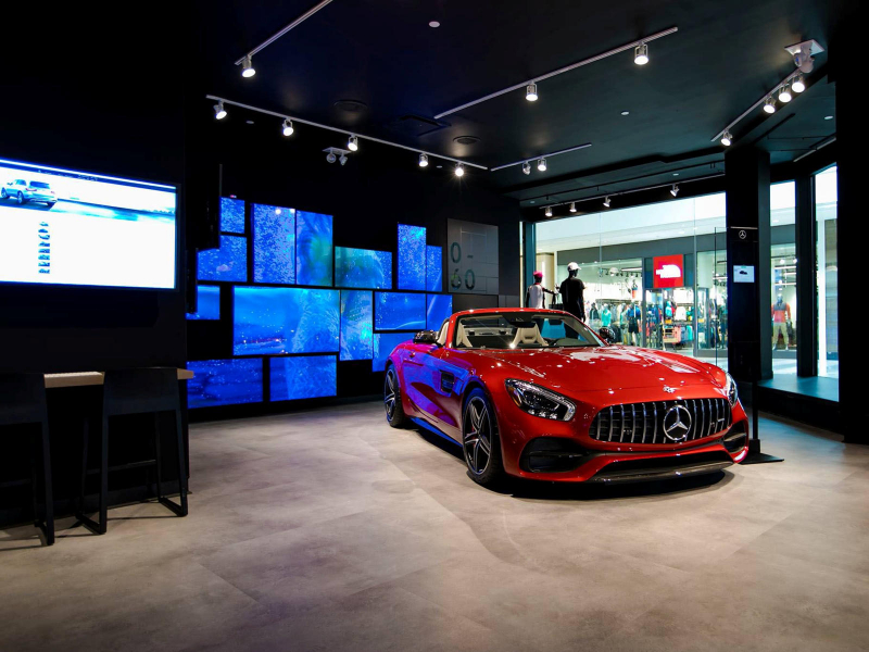 Mercedes-Benz Pop Up Store Could Be Coming To A Mall Near You
