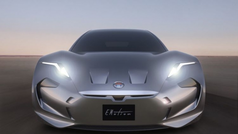 Henrik Fisker unveiled the design of EMotion luxury sport sedan