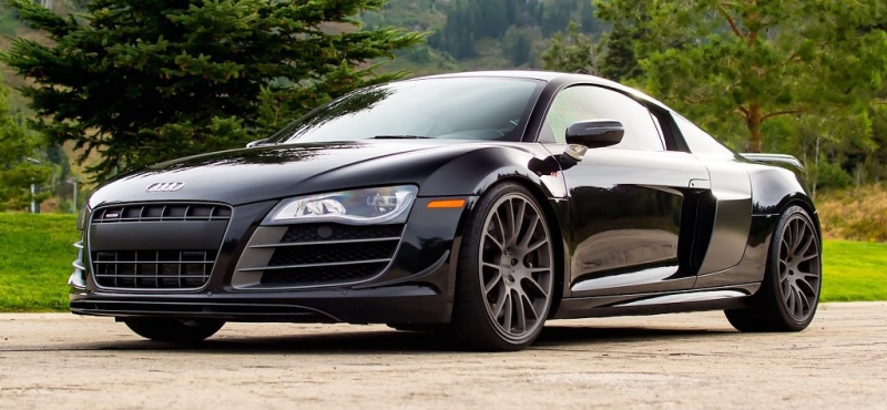 A beautiful supercharged 2012 Audi R8 GT is currently for sale in the US