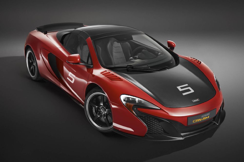  A new special edition McLaren 650S Spider for the 50th anniversary of the first Can-Am season
