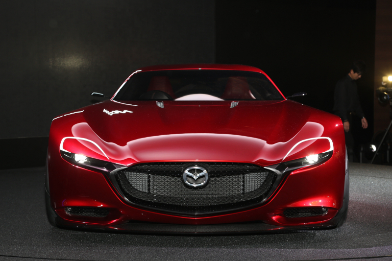 Mazda prepares its RX Vision Concept for the 2018 Tokyo Motor Show 