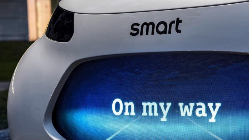 Smart teases its autonomous electric vehicle ahead of Frankfurt reveal
