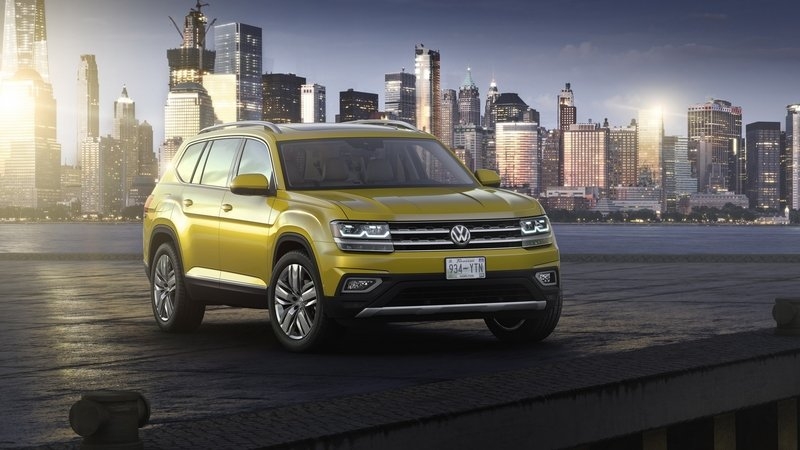 VW reveals its biggest crossover ever built-Volkswagen Atlas