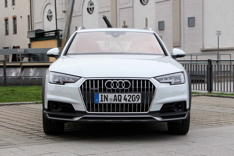 The 2017 Audi A4 Allroad shows its power on a first drive