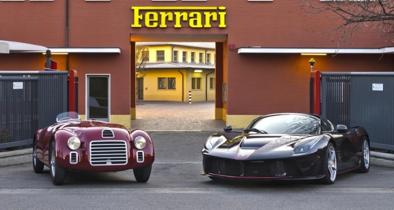 That's how Ferrari is celebrating its 70th Anniversary