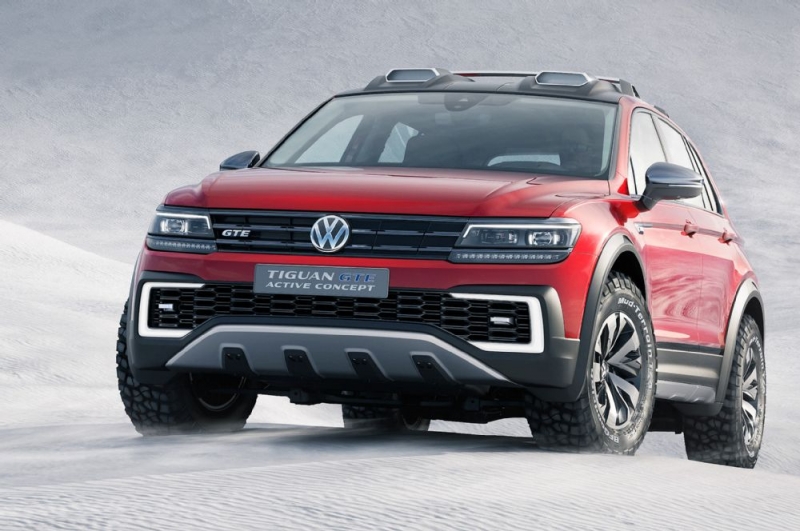 Volkswagen's Tiguan GTE Active concept is a hybrid crossover worthy consideration