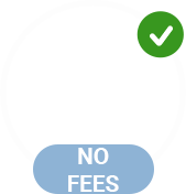 No fees